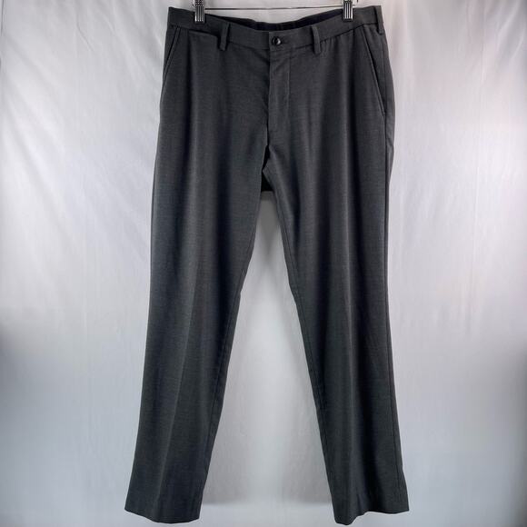 Uniqlo HEATTECH Flat Front Pants 31x34 - Picture 1 of 8